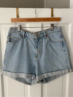 Topshop Mom Denim Shorts